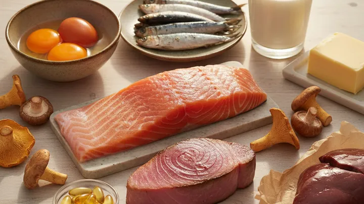 Alimentos con Vitamina D: Tabla, Dosis y Por Qué No Bastan